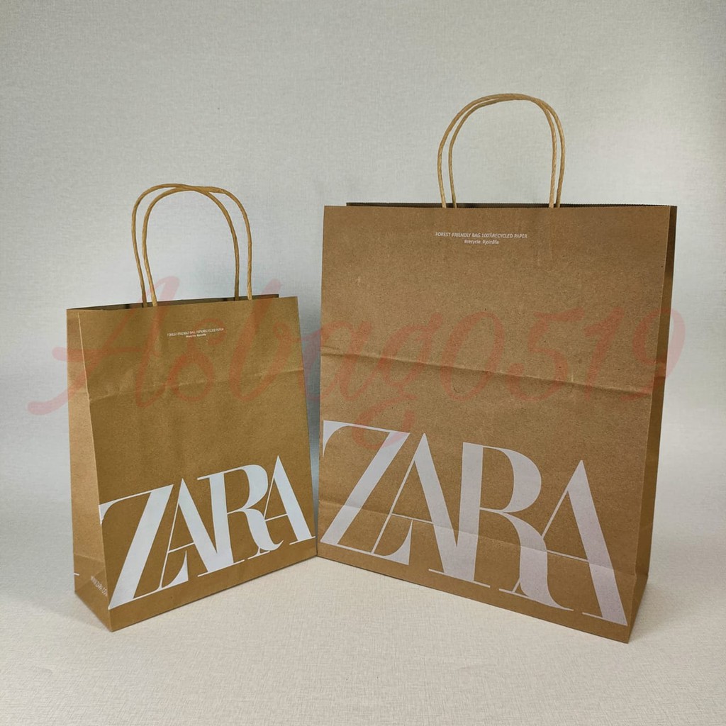 Hot Promo!! Paper bag / kantong kado ulang tahun size small &amp; big Paperbag Coklat / tas belanja paper bag