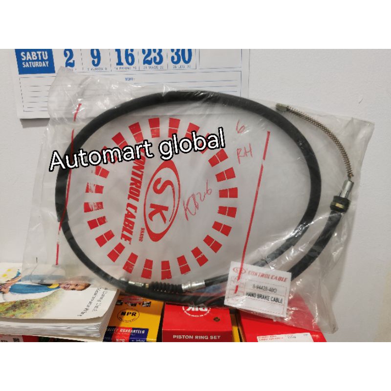 kabel rem tangan chevrolet kb26 kbd26