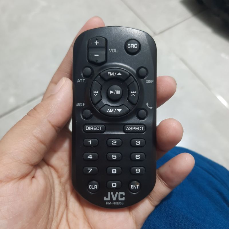 REMOTE REMOT PROYEKTOR PROJECTOR JVC RM-RK258 ORIGINAL ASLI