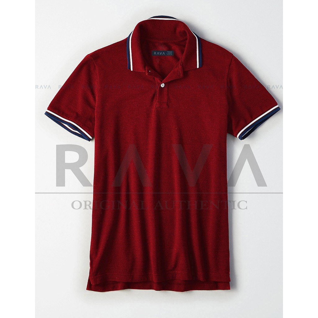 Baju Kaos  Polo  Lacoste  Pique Premium by RAVA ORIGINAL  