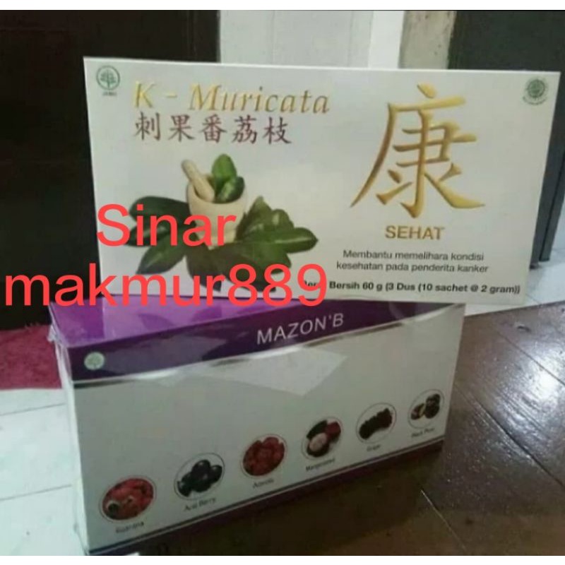 Paket K MURICATA & MAZON B (Amazonen Berries)