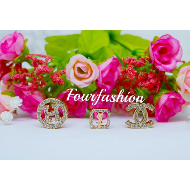 Fourfashion Liontin/Charm Xuping Permata Gelang Rantai/Sabuk/Jam Titanium TH035