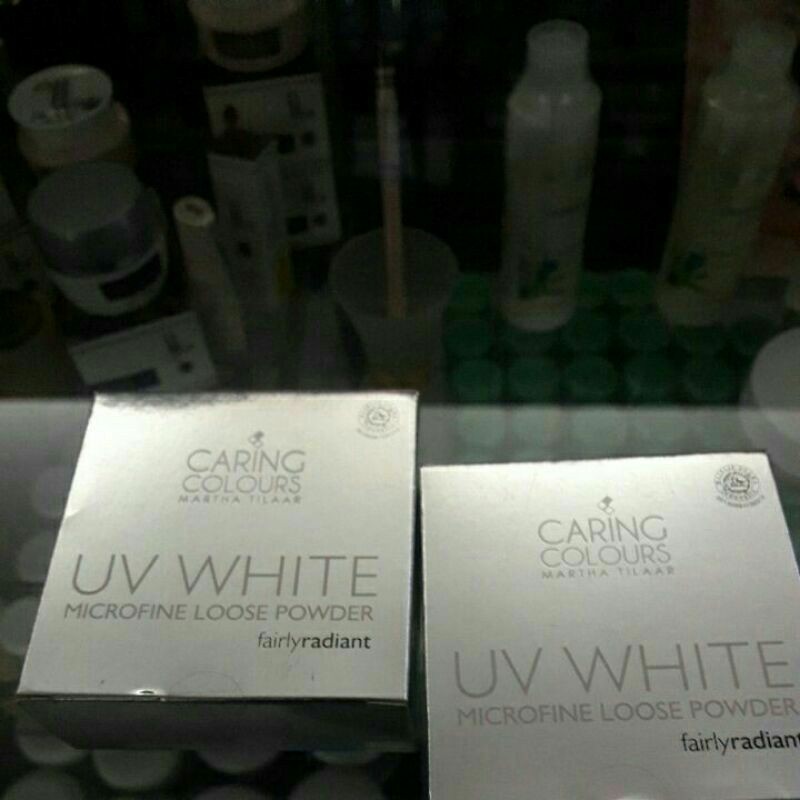 CARING COLOURS UV WHITE LOOSE POWDER