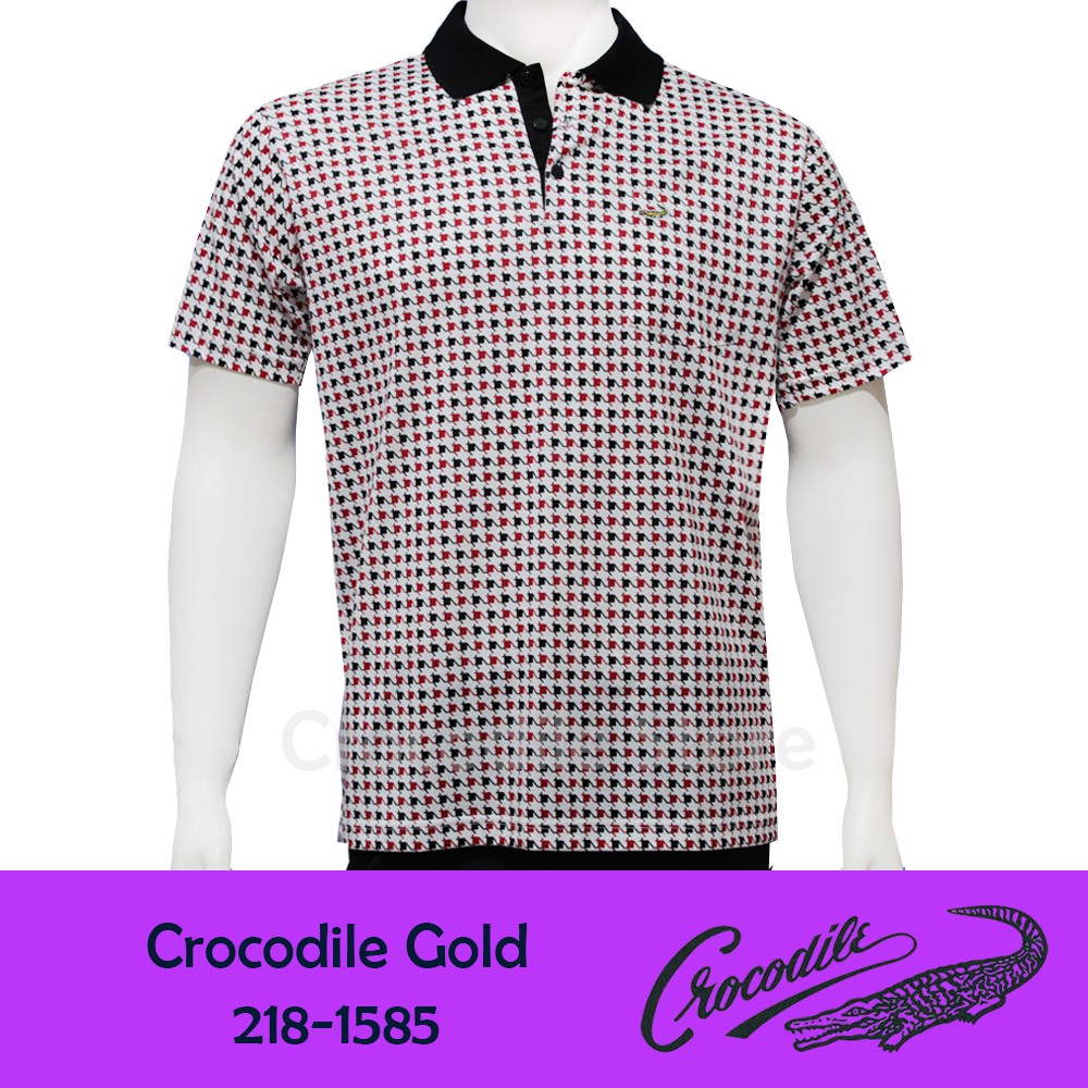 Kaos Kerah Pria Crocodile Gold 218-1585