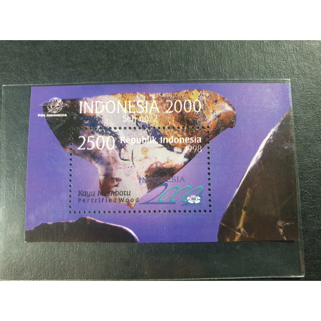 

Perangko Souvenir Sheet Tema Batu seri no 2 Tahun 1998