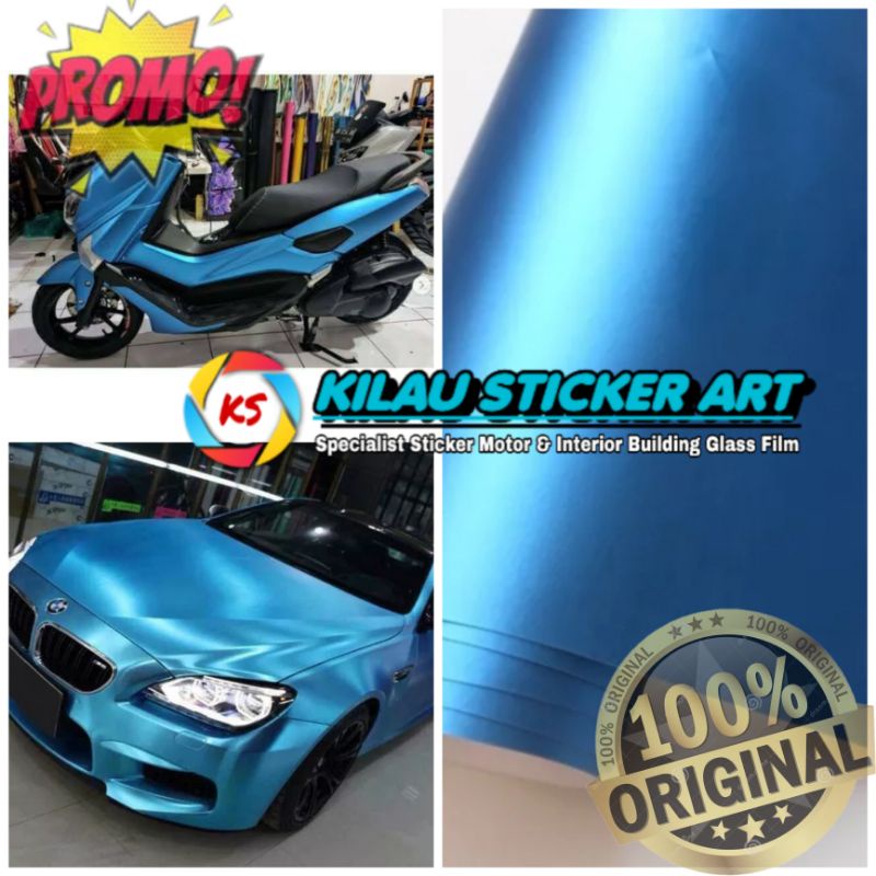 Jual Stiker Skotlet Metalik Doff Sticker Motor Dan Mobil Shopee Indonesia