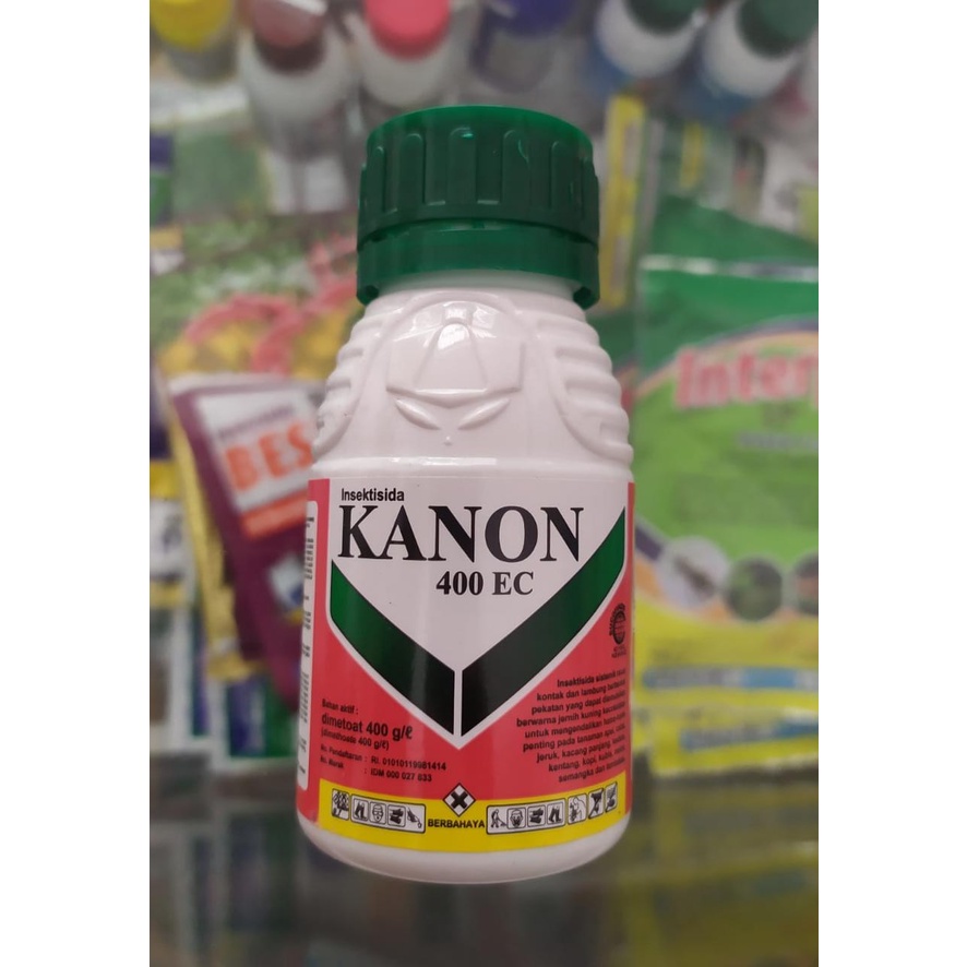 Insektisida KANON 400EC 100ml Bahan Aktif Dimetoat Berbau Menyengat