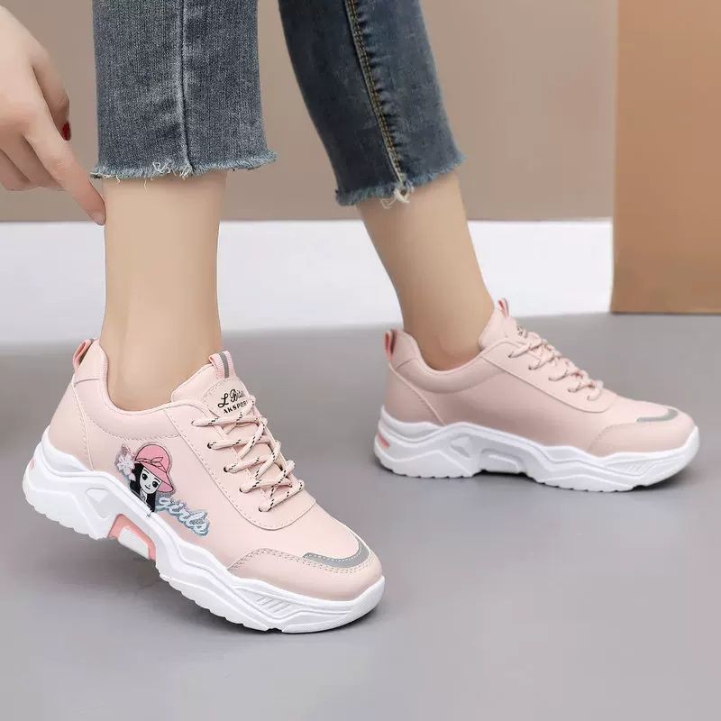 Sepatu sneakers wanita girls korean style