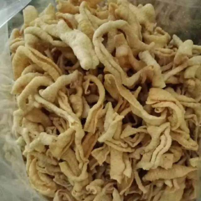 

Kripik usus 250 gram Fresh.
