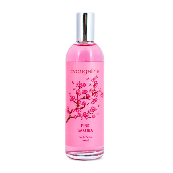 Eau De Parfume Evangeline Pink Sakura 100ml EDP Parfum Wanita Original