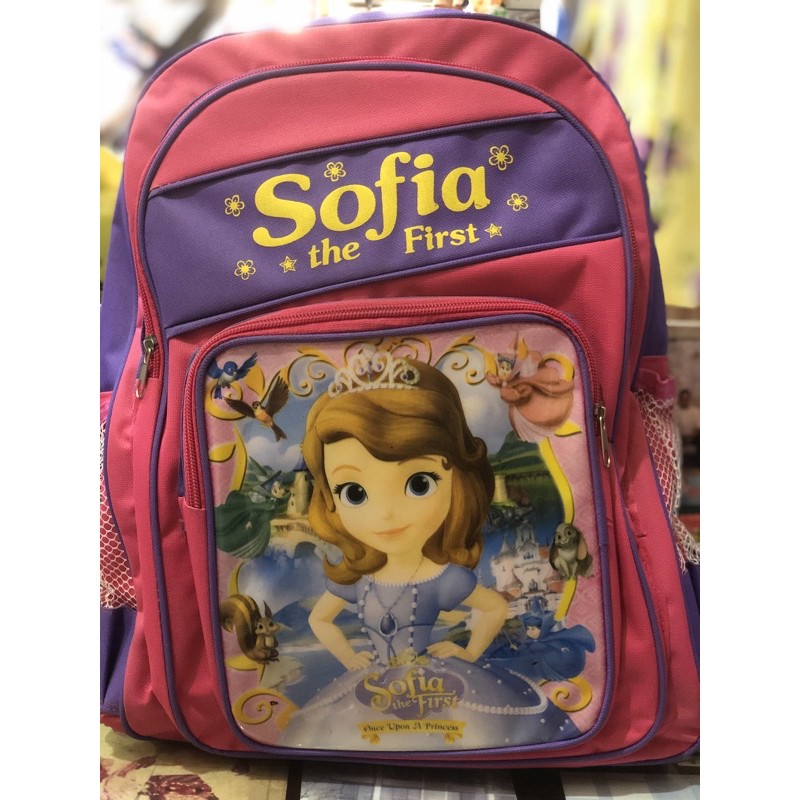 tas ransel anak sekolah TK SD perempuan sofia / tas backpack