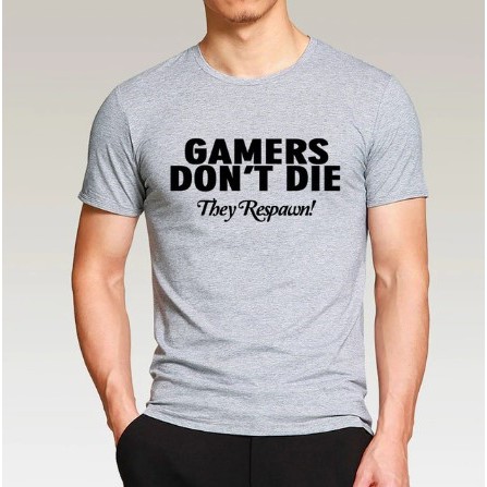 KAOS BIG SIZE LENGAN PENDEK 2XL 3XL 4XL 5XL GAMERS DONT DIE