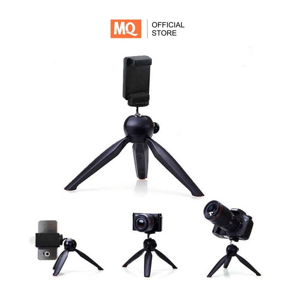 MQ Tripod Mini + Holder U Extendable For Handphone Strong Tripod