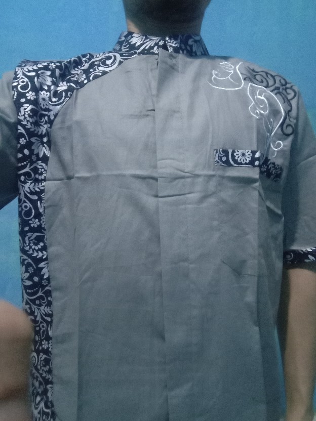 Hem Monteli Kemeja Atasan Pria Lengan Pendek Kemeja Polos Casual Slimfit Putih Hitam Maron