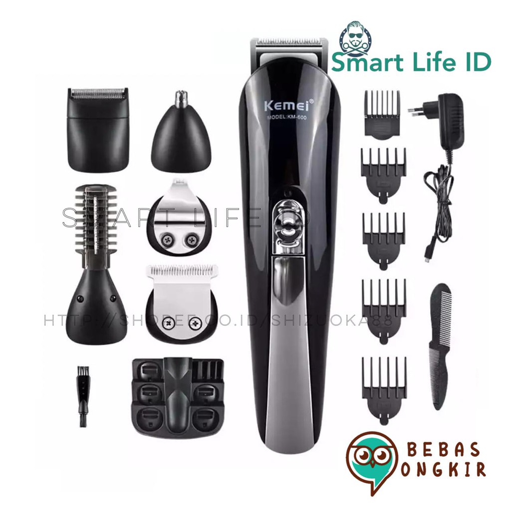 Kemei Alat Cukur Rambut KM 3590 550 600 690 2003 526 640 50311506 Hair Clipper Cukuran Multi Fungsi