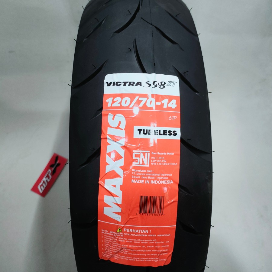 BAN MAXXIS 120/70-14 VICTRA