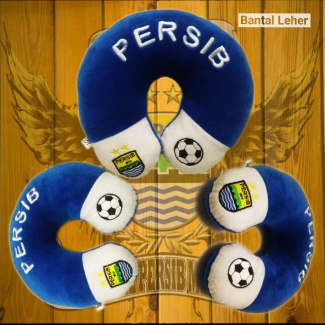 Bantal Persib leher untuk tiduran/bantal mobil terbaru