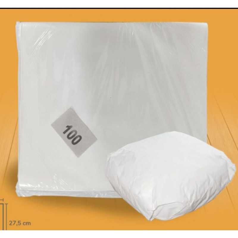 

(100lbr) Kertas KFC 25x27 / Kertas Pembungkus Makanan Nasi MCD Burger Hamburger 25 x 27