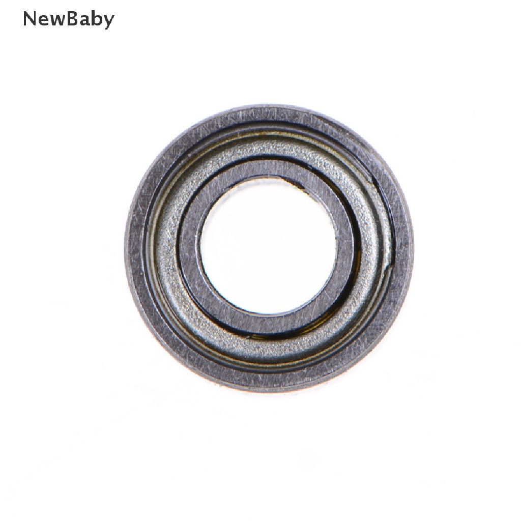 Newbaby 10pcs MR115ZZ Miniatur Bearing Segel Karet Bahan Metal Ukuran 5x11 x 4mm