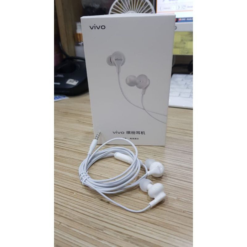 [New]Headset Vivo Original 100% Jack 3.5mm