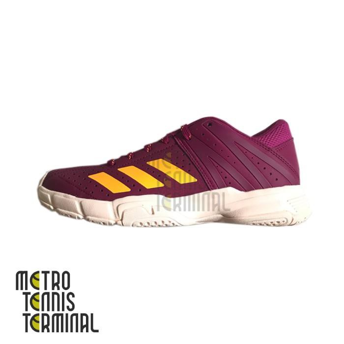 mantul habis badminton Adidas Wucht P3 Berry ( Sepatu Badminton ) - 37