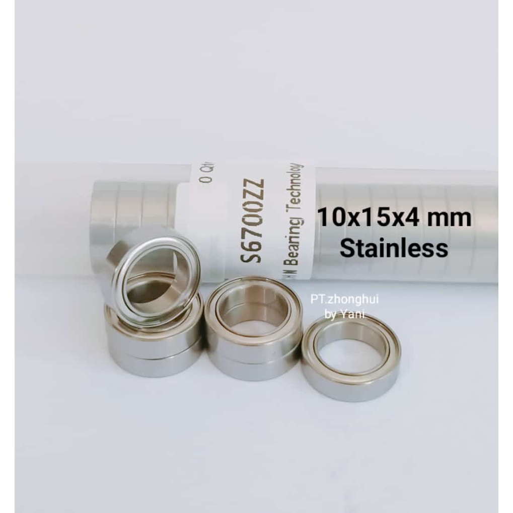 Bearing S 6700 ZZ Stainless isi 1 pcs