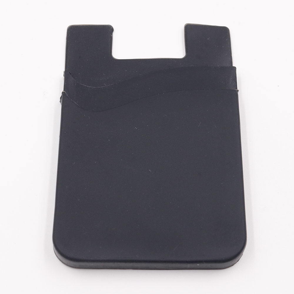 Smartphone Silicone Card Holder Tempat Kartu - 3M - Black