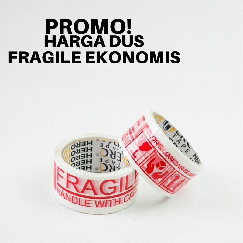 

PROMO HARGA DUS LAKBAN FRAGILE WHITE EKONOMIS (GOJEK/GRAB/JTR)
