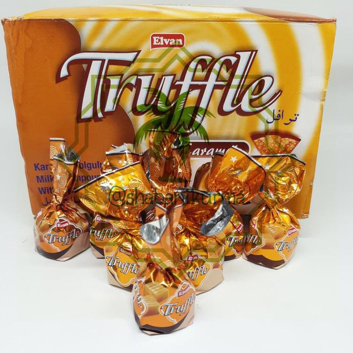 

COKLAT TRUFFLE CARAMEL BOX 2KG / COKLAT ARAB / OLEH OLEH HAJI & UMROH