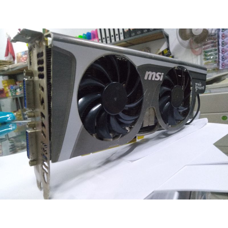VGA MSI GTX560TI 2GB 256BIT GDDR5 TWIN FROZR VGA CARD GTX 560 TI / GTX560 TI / GTX560TI / GTX 560TI 