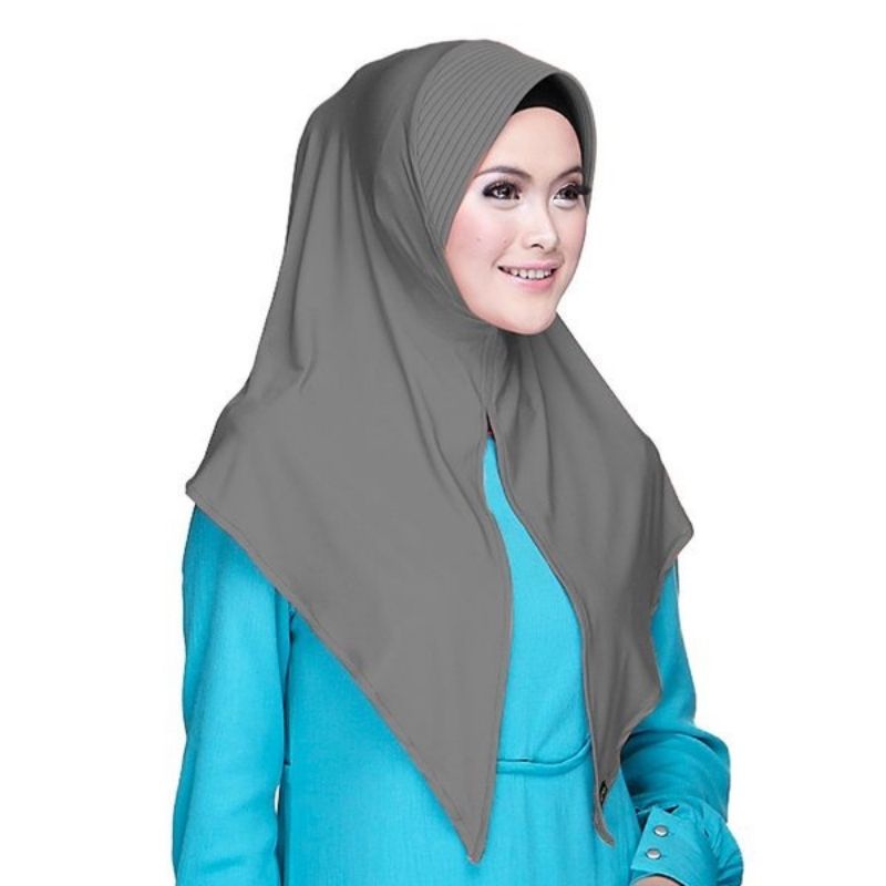 Bergo Office Zoya Alia HL Casual Polos Belah Tengah