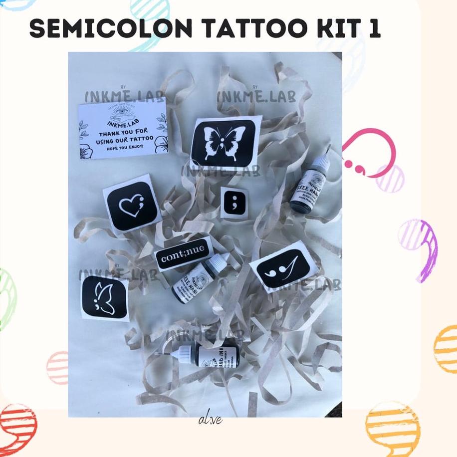 Semicolon Tattoo Kit 383