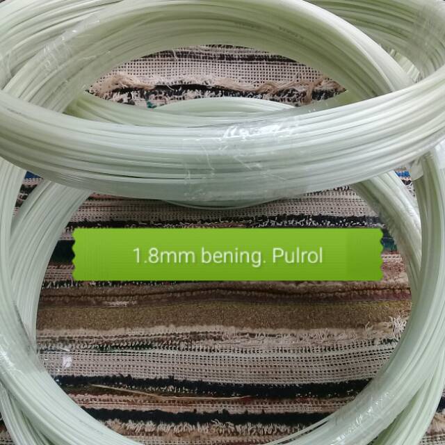 Ruji jeruji fiber bening 1.8mm pulrol