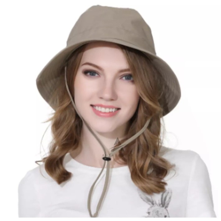 Bucket Rimba /Topi Gunung Atau Topi Rimba Pria Dan Wanita Topi Rimba Pria Wanita Berburu/ Topi Bucket Rimba /Topi Keplek Outdoor Polos/Topi Adventur Gunung