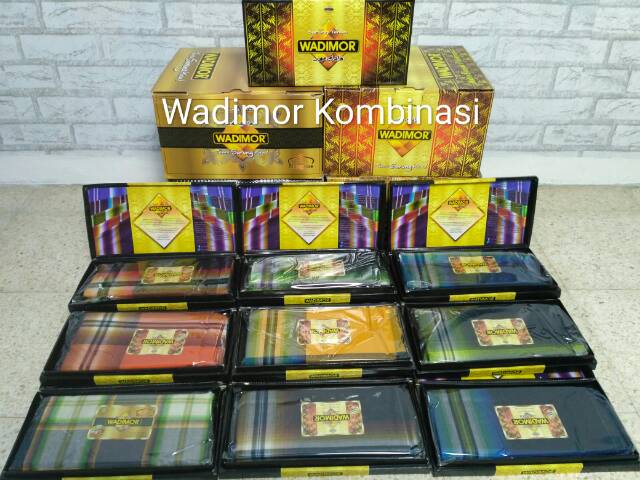 Sarung Wadimor Original Ecer dan Grosir Asli Murah sarung dewasa komplit polos dan motif