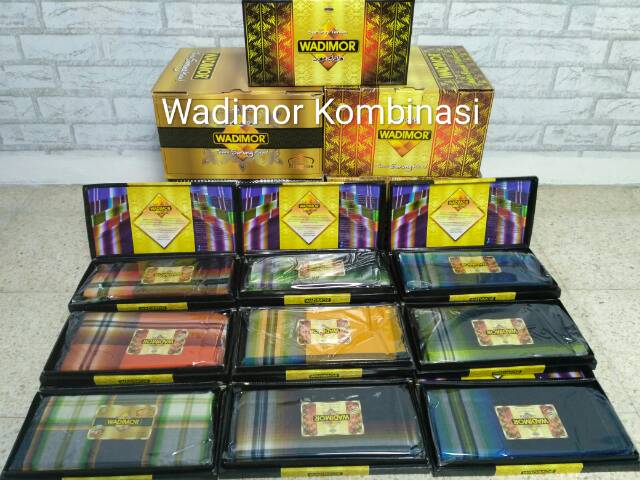 Sarung Wadimor Original Ecer dan Grosir Asli Murah sarung dewasa komplit polos dan motif