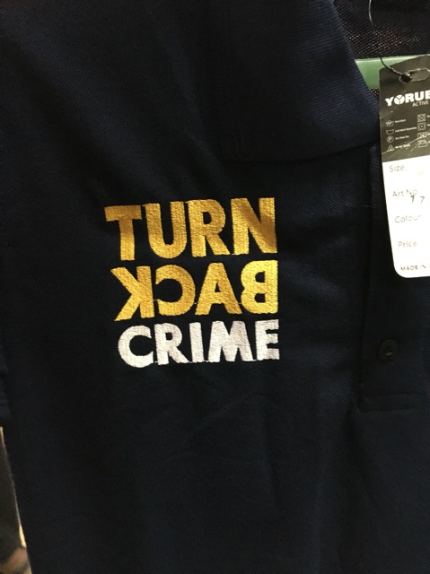 Kaos Polo Turn Back Crime Kaos TBC