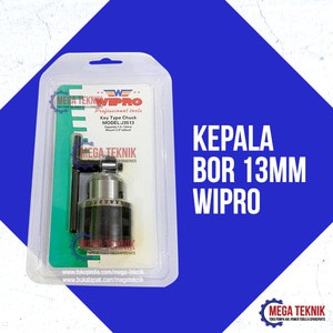 Kunci Kepala Bor Listrik Berkualitas Ukuran 13mm Merk Wipro