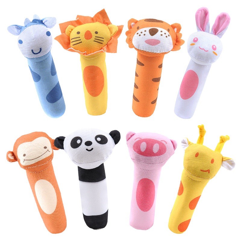 1234OS - Mainan Tangan Bayi Bunyi Baby Hand Rattle Toy Stick