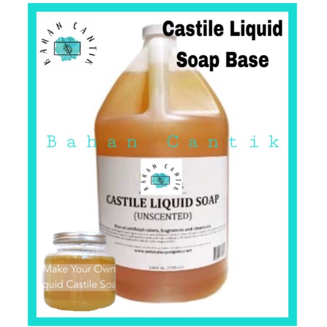 Castile Soap | 100gr | Liquid Soap Base Unscented