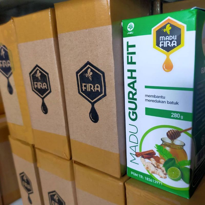 Madu GURAH FIT Asli Original obat batuk sesak nafas asma Bronkitis Radang Tenggorokan flu batuk berdahak anak dan dewasa-6