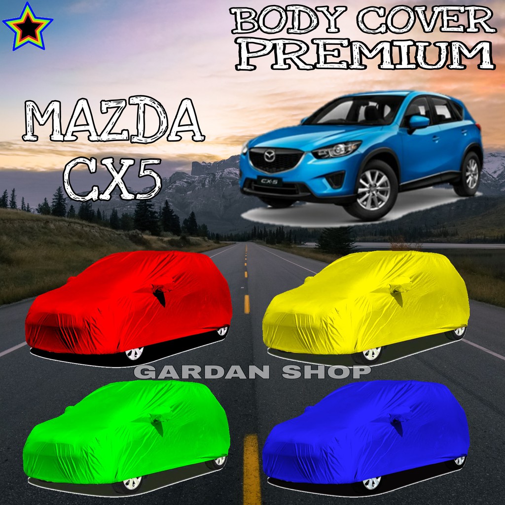 Sarung Mobil MAZDA CX5 Polos WARNA Body Cover Mazda PREMIUM