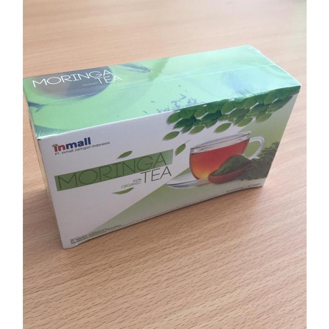 

[[BISA COD]] Teh Herbal Moringa Tea : Daun Kelor Organik + Teh Hijau / Green Tea SALE Kode 1225