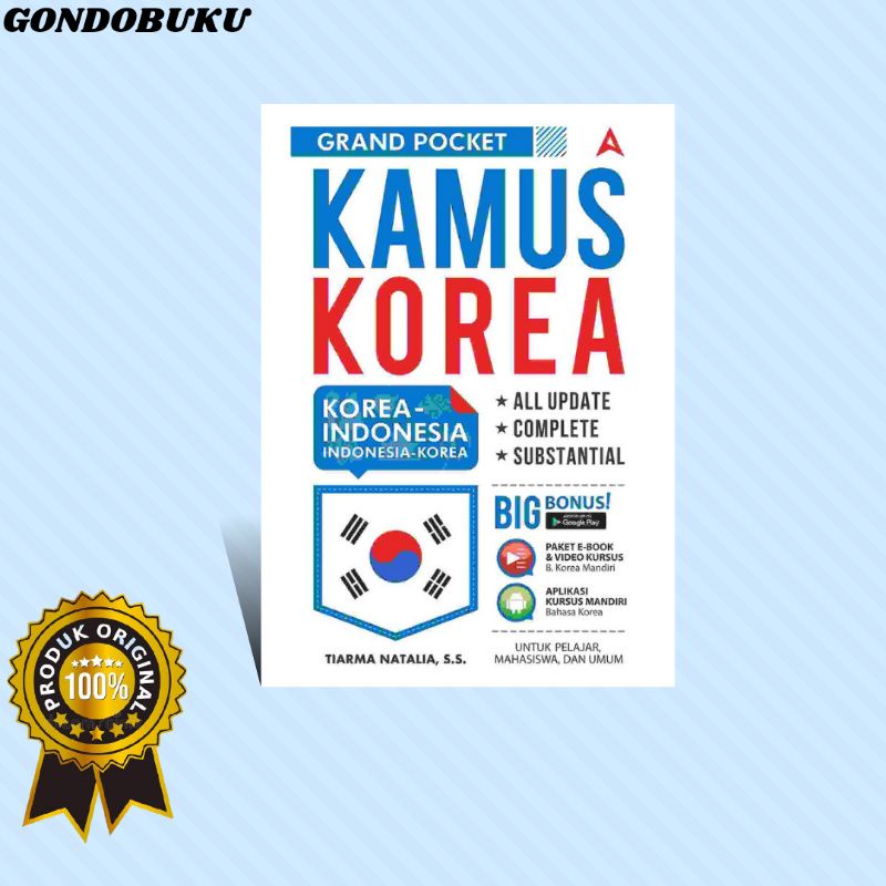 KAMUS KOREA GRAND POCKET KAMUS KOREA