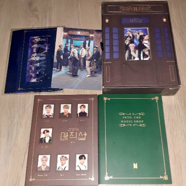 [SISA PHOTOBOOK] BTS Official dvd 5th muster sharing goods (photobook, digipack & pop up box)