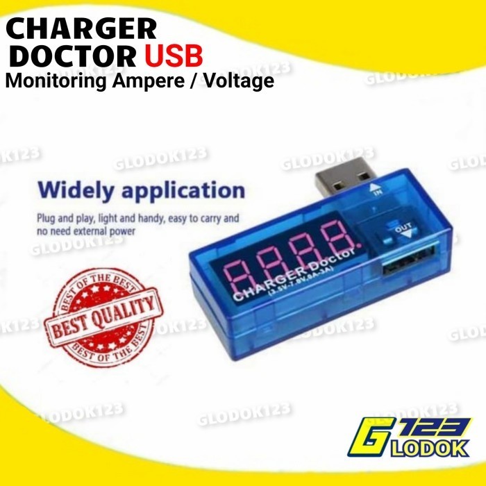 USB Charger Doctor Pengukur Amper Voltmeter Tester