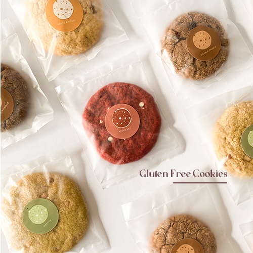 

Box of 6 Glutenfree Cookies / Cookies non gluten / Gluten free cookies / cookies box / soft cookies / snack sehat