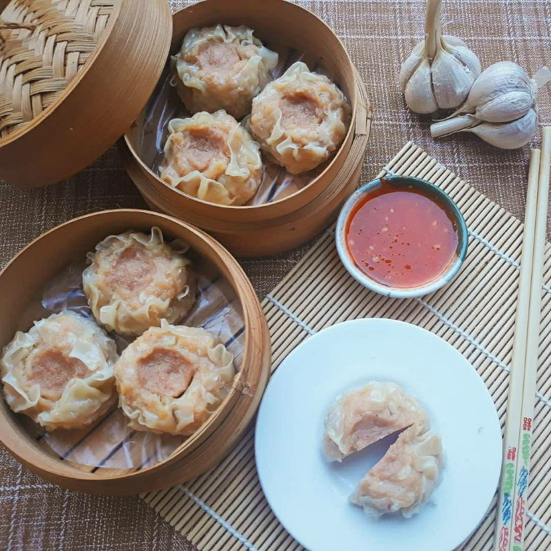 

PAKET SIOMAY AYAM SOSIS PREMIUM 10 PCS (halal)