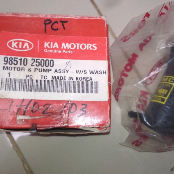 MOTOR WASHER DEPAN KIA ALL NEW PICANTO Limited