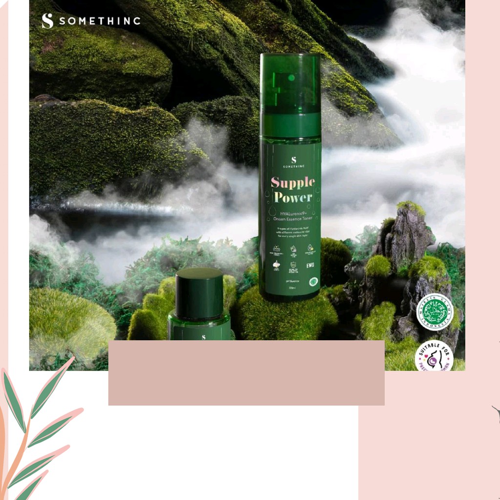 SOMETHINC SUPPLE POWER Hyaluronic9+ Onsen Essence Toner (Share in Jar / Sample Size / Mini Size)